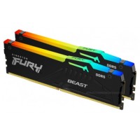 MEMORIA KINGSTON FURY BEAST RGB DDR5 32GB KIT2 4800MHZ  CL38 (Espera 4 dias) en Huesoi