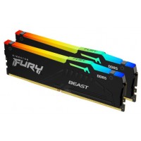 DDR5 KINGSTON 2X32GB KIT 5600 FURY BEAST RGB EX en Huesoi