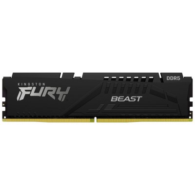 MEMORIA KINGSTON FURY BEAST BLACK DDR5 16GB 5600MHZ  CL40   KF556C40BB-16 (Espera 4 dias) en Huesoi