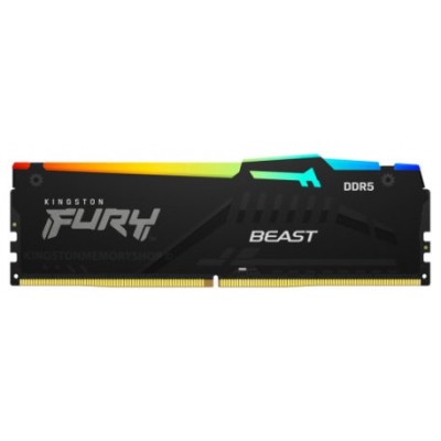 MODULO DDR5 16GB 5600MHZ KINGSTON FURY BEAST RGB (Espera 4 dias) en Huesoi