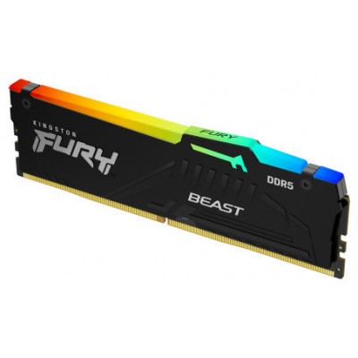 MEMORIA KINGSTON 32GB 6000MT/S DDR5 CL30  FURY BEAST RGB EXPO - KF560C30BBEA-32 (Espera 4 dias) en Huesoi