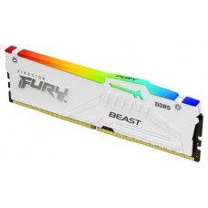 MEMORIA KINGSTON 16GB 6000MT/S DDR5 CL30  FURY BEAST WHITE RGB EXPO - KF560C30BWEA-16 (Espera 4 dias) en Huesoi