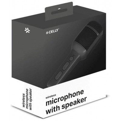 Celly Microfono para ni&ntilde;os inalambrico Negro en Huesoi