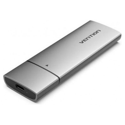 CAJA EXTERNA SSD M.2 SATA USB 3.1 SIN TORNILLOS GRIS VENTION (Espera 4 dias) en Huesoi