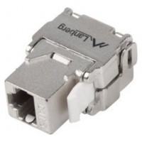 CONECTOR KEYSTONE LANBERG TOOLLESS RJ45 A LSA CAT.6 FTP 180 GRADOS en Huesoi