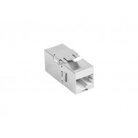 ADAPTADOR LANBERG CAT6 FTP HEMBRA THRU KEYSTONE RJ45 A RJ45, 90 GRADOS en Huesoi