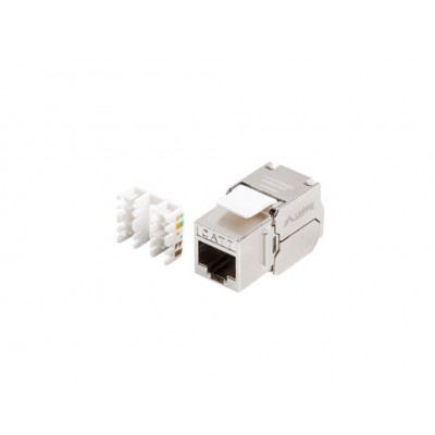 CONECTOR KEYSTONE LANBERG CAT.7 FTP RJ45 180º TOOLLESS en Huesoi