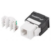 CONECTOR KEYSTONE LANBERG CAT.5E UTP RJ45 180 GRADOS SIN HERRAMIENTAS en Huesoi