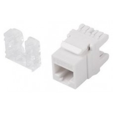 CONECTOR KEYSTONE LANBERG CAT.6 UTP RJ45 180 GRADOS en Huesoi