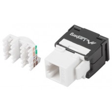 CONECTOR KEYSTONE LANBERG CAT.6A UTP RJ45 180º TOOLLESS en Huesoi