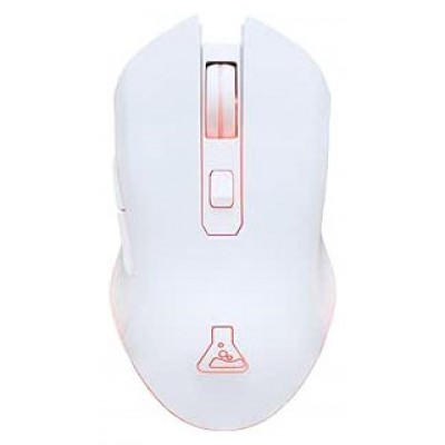GAMING MOUSE WIRELESS - 6400 DPI - WHITE (Espera 4 dias) en Huesoi