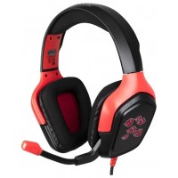 HEADSET KONIX NARUTO AKATSUKI 40mm NEODIMIO MICRO en Huesoi