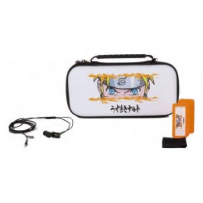 PACK GAMER KONIX SWITCH NARUTO FUNDA + PROTECTOR + en Huesoi