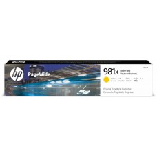 HP PageWide Enterprise Color 556 / MFP 586 Cartucho de Alta capacidad Amarillo nº981X en Huesoi