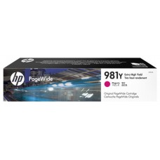 HP PageWide 981Y Cartucho Magenta en Huesoi