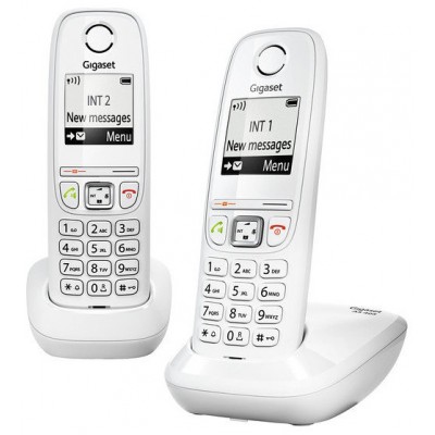 Gigaset AS405 Duo Teléfono DECT Blanco (Espera 4 dias) en Huesoi