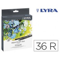 ESTUCHE 36 UDS LYRA AQUA BRUSH DUO  LYRA L6521360 (Espera 4 dias) en Huesoi