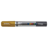 MARCADOR PERMANENTE MARK ALL ORO 2 MM LYRA GROOVE L6820250 (Espera 4 dias) en Huesoi