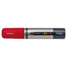 MARCADOR PERMANENTE MARK ALL ROJO 15 MM LYRA GROOVE L6840018 (Espera 4 dias) en Huesoi