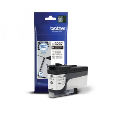 BROTHER Cartucho de tinta negro LC3237BK en Huesoi