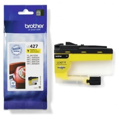 BROTHER cartucho de tinta amarillo para la mfcj5955dw y mfcj6955dw/LC427Y en Huesoi