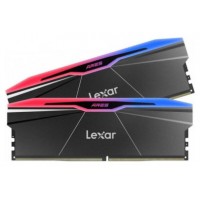 LEXAR MEMORIA ARES 2.0 DDR5 6000 CL26 1.35V MEMORY WITH HEATSINK AND RGB LIGHTING,DUAL PACK, BLACK COLOR (Espera 4 dias) en Huesoi