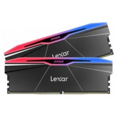LEXAR MEMORIA ARES 2.0 DDR5 6000 CL30 1.35V MEMORY WITH HEATSINK AND RGB LIGHTING,DUAL PACK, BLACK COLOR (Espera 4 dias) en Huesoi