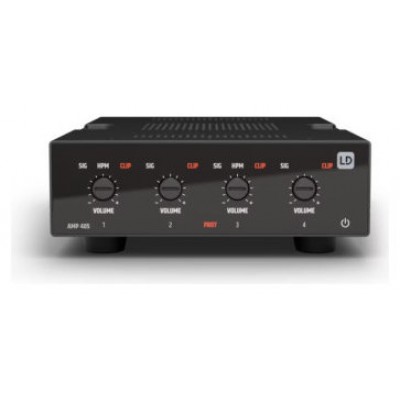LD SYSTEMS INTEGRATION SERIE TICA (LDAMP405) 4-CHANNEL MINI INSTALLATION POWER AMPLIFIER 4 × 50 W 4 OHM WARRANTY 5 YEARS (PU6) (Espera 4 dias) en Huesoi