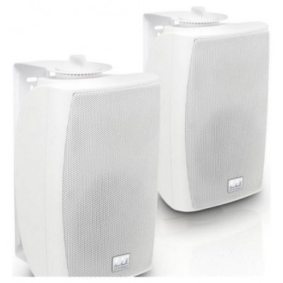 LD SYSTEMS INTEGRATION SERIE CONTRACTOR (LDCWMS42W100V) 4" 2-WAY WALL MOUNT SPEAKER 100 V WHITE (PAIR) WARRANTY 2 YEARS (PU4) (Espera 4 dias) en Huesoi