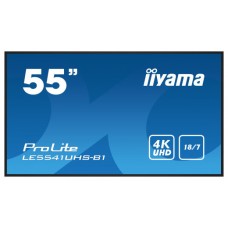iiyama LE5541UHS-B1 pantalla de señalización Pantalla plana para señalización digital 138,7 cm (54.6") LCD 350 cd / m² 4K Ultra HD Negro 18/7 (Espera 4 dias) en Huesoi