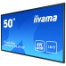 iiyama LH5042UHS-B3 pantalla de señalización Pizarra de caballete digital 125,7 cm (49.5") VA 4K Ultra HD Negro Android 8.0 (Espera 4 dias) en Huesoi