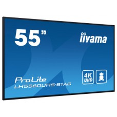 iiyama PROLITE Pizarra de caballete digital 139,7 cm (55") LED Wifi 500 cd / m² 4K Ultra HD Negro Procesador incorporado Android 11 24/7 (Espera 4 dias) en Huesoi