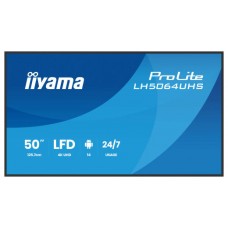 iiyama LH7564UHS-B1AG pantalla de señalización Pantalla plana para señalización digital 190,5 cm (75") Wifi 500 cd / m² 4K Ultra HD Negro Android 24/7 (Espera 4 dias) en Huesoi