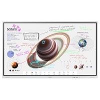 Samsung WM75B pizarra y accesorios interactivos 190,5 cm (75") 3840 x 2160 Pixeles Pantalla táctil Gris USB / Bluetooth (Espera 4 dias) en Huesoi