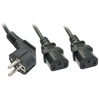 Lindy 30048 cable de transmisi&oacute;n Negro CEE7/14 (Espera 4 dias) en Huesoi