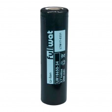 PILAS LR 18650 RECARGABLE UNIROS 2500mAh 3,6V en Huesoi