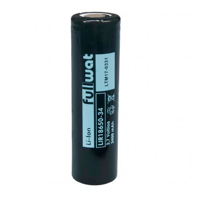 PILA BATERIA UNIROS LIR18650 RECARGABLE 2500mAh 3,6V en Huesoi