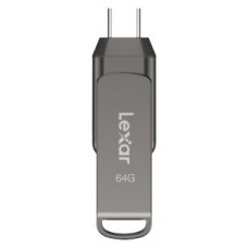 Lexar JumpDrive LJDD400064G-BNQNG unidad flash USB 64 GB USB Tipo C 3.2 Gen 1 (3.1 Gen 1) Gris (Espera 4 dias) en Huesoi