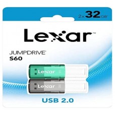 LEXAR 2X32GB PACK JUMPDRIVE S60 USB 2.0 FLASH DRIVE (Espera 4 dias) en Huesoi