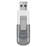 Lexar JumpDrive V100 unidad flash USB 128 GB USB tipo A 3.2 Gen 1 (3.1 Gen 1) Gris, Blanco (Espera 4 dias) en Huesoi