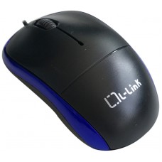 RATON L-LINK LL-2080-A OPTICO USB NEGRO/AZUL (Espera 4 dias) en Huesoi