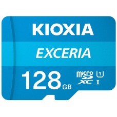 MICRO SD KIOXIA 128GB EXCERIA UHS-I C10 R100 CON ADAPTADOR en Huesoi