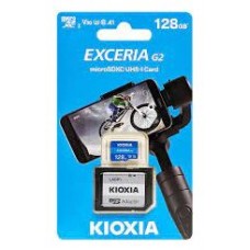 MICRO SD KIOXIA 128GB EXCERIA G2 W/ADAPTOR en Huesoi