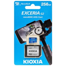 MICRO SD KIOXIA 256GB EXCERIA G2 W/ADAPTOR en Huesoi