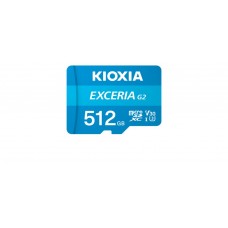MICRO SD KIOXIA 512GB EXCERIA G2 W/ADAPTOR en Huesoi