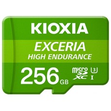 MICRO SD KIOXIA 256GB EXCERIA HIGH ENDURANCE UHS-I C10 R98 CON ADAPTADOR en Huesoi