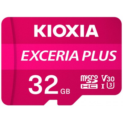 MICRO SD KIOXIA 32GB EXCERIA PLUS UHS-I C10 R98 CON ADAPTADOR en Huesoi