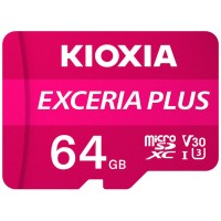 MICRO SD KIOXIA 64GB EXCERIA PLUS UHS-I C10 R98 CON ADAPTADOR en Huesoi