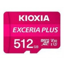MICRO SD KIOXIA 512GB EXCERIA PLUS UHS-I C10 R98 CON ADAPTADOR en Huesoi