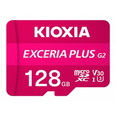 MICRO SD KIOXIA 128GB EXCERIA PLUS G2 UHS-I C10 CON ADAPTADOR en Huesoi